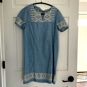 Madewell Embroidered dress